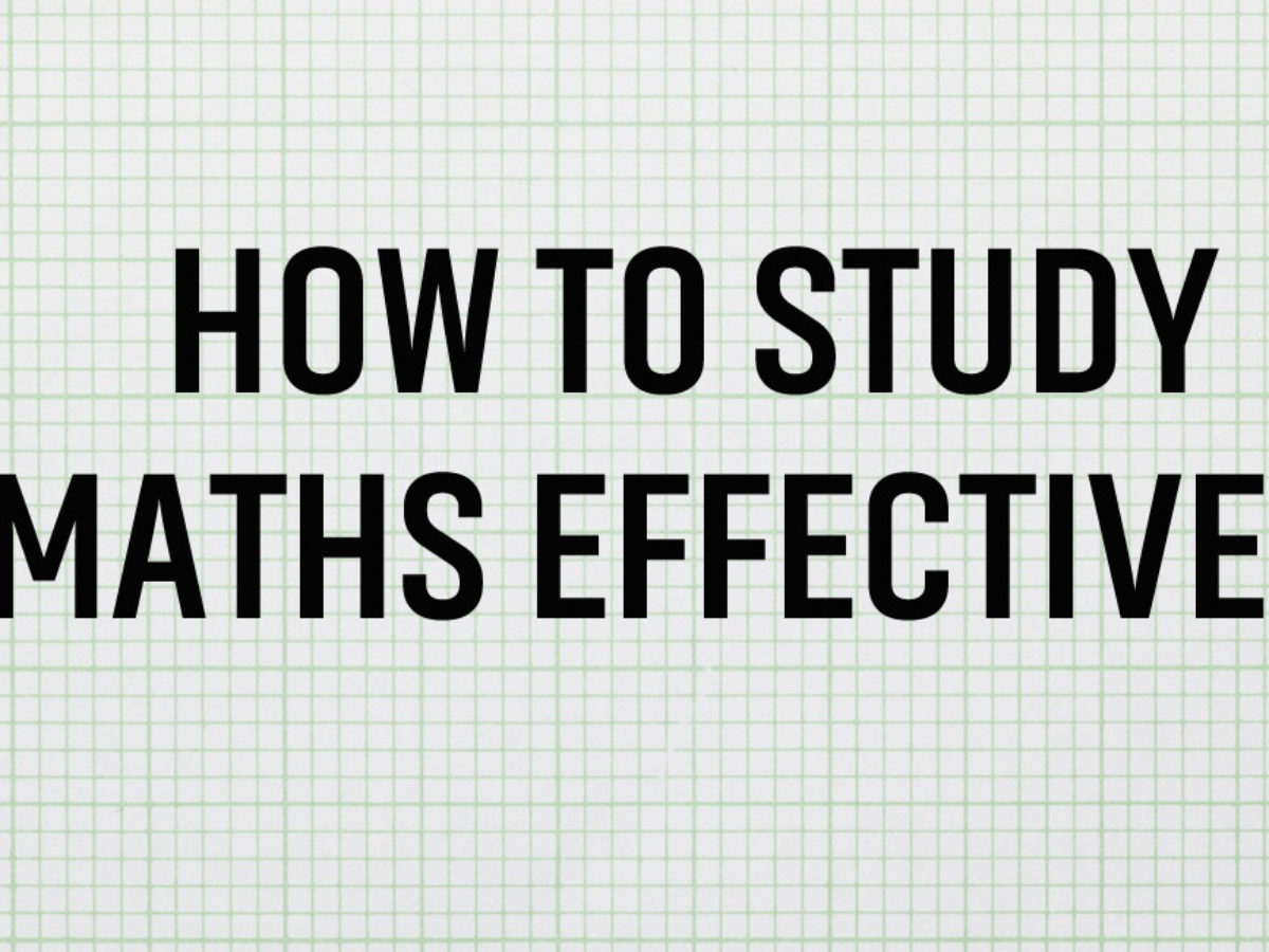  how to study mathematics alone in self study infolearners