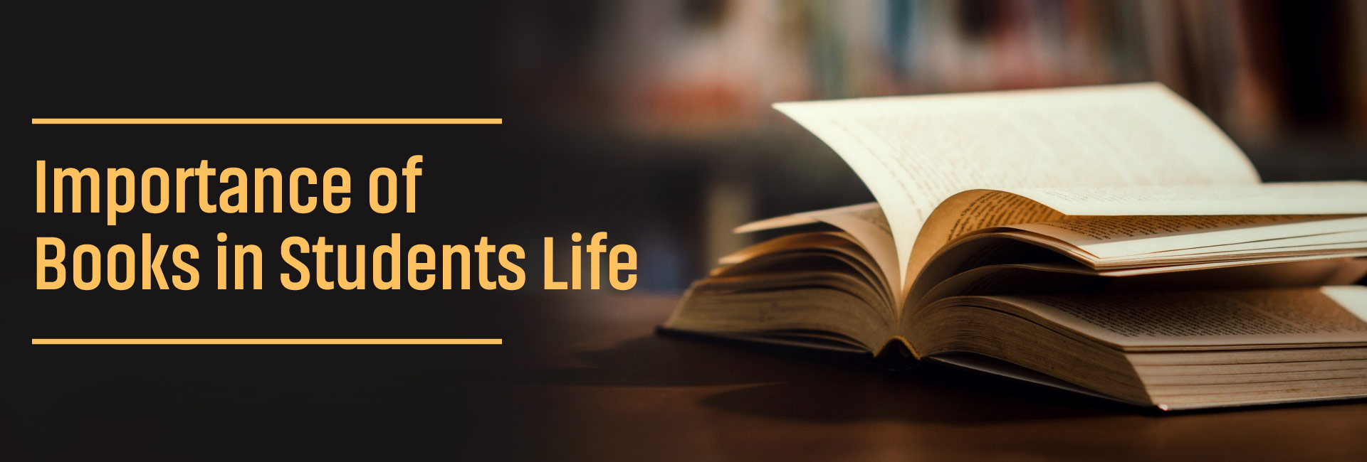 Importance Of Books In Students Life