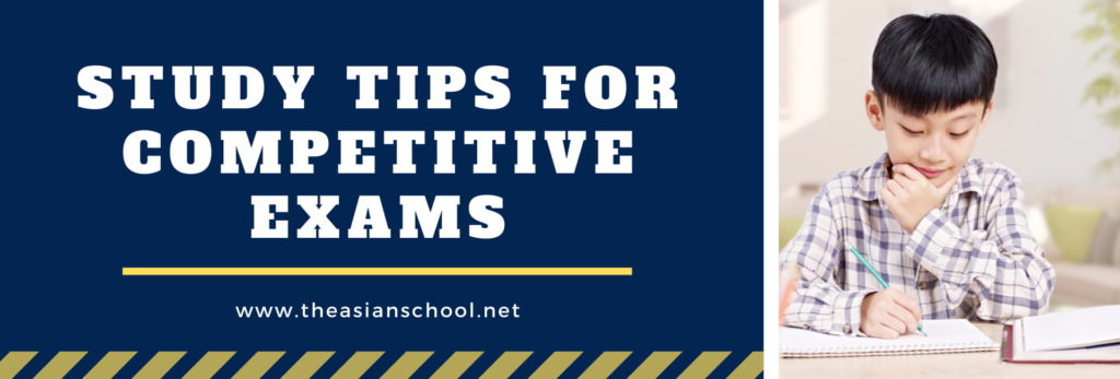 Study Tips For Competitive Exams