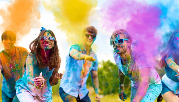 The Colors Of Holi