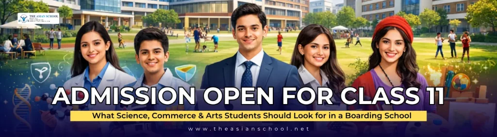 Admission Open for Class 11th