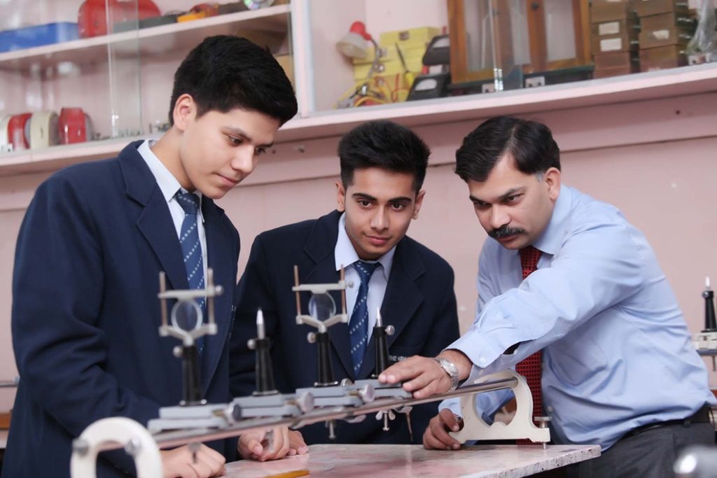 Boarding environment at the School with teachers