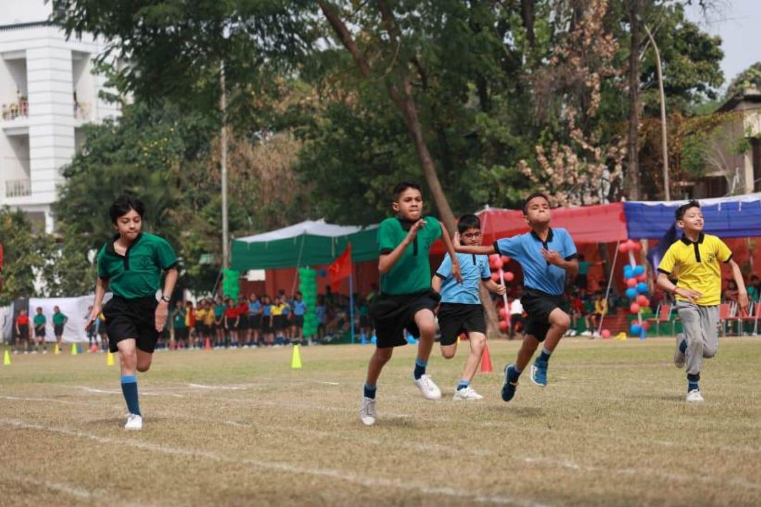 Junior Sports Day Runnig
