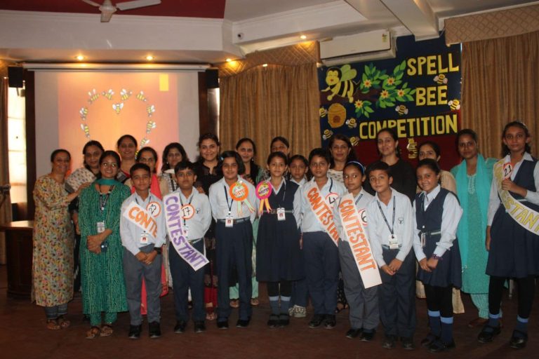 Press Report on Junior Spell Bee Contest 2023-24