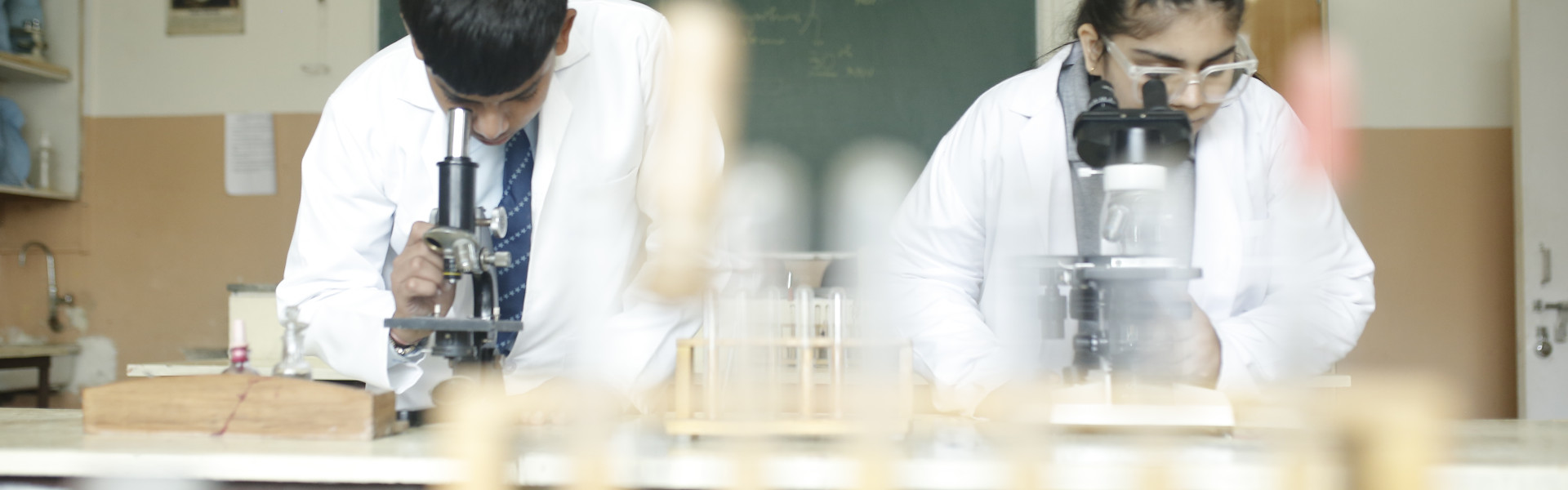 Students at the Laboratories