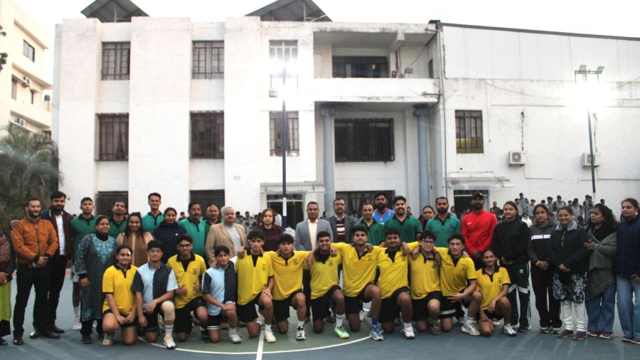 Staff vs Students Basketball Match