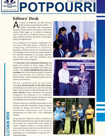 Newsletter (Founders Day 2025)